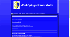Desktop Screenshot of jonkopingskanotklubb.se