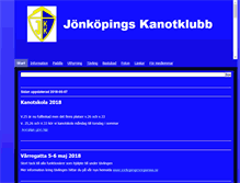 Tablet Screenshot of jonkopingskanotklubb.se